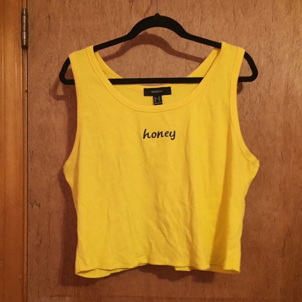 Plus Size Honey Crop Top